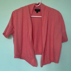 Lane Bryant Short Sleeve half length cardigan, with tie front ability